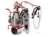 Twin Cluster, two bucket portable milking machine